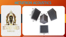 6 Pack Acoustic Foam Bass Trap 12"X 12"X 12"Studio Soundproofing Corner 2 Block 12"X 12"X 12"