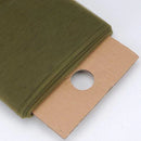 Tulle Bolt Fabric - Olive - 54" - 40 Yard 100% Polyester Fabric Tulle Fabric Bolt Roll