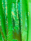 Iridescent Green Flip Up Sequins Reversible - Mermaid Sequins Fabric By Yard
