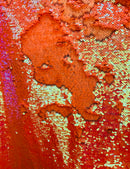 Iridescent Orange Flip Up Sequins Reversible - Mermaid Sequins Fabric By Yard