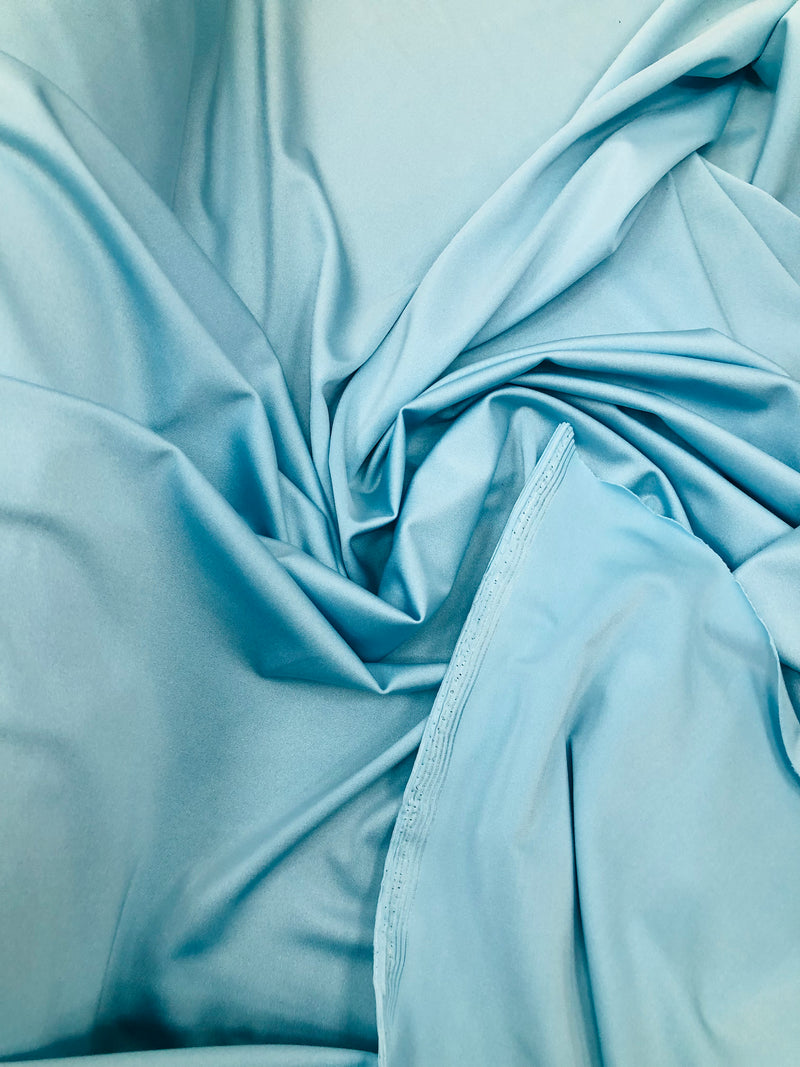 Baby Blue Fabrics - Lycra Spandex Fabric Sold By The Yard
