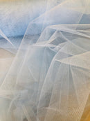 Mesh Fabric By The Yard - Baby Blue - 2 Way Stretch Apparel Fabric  58"/60"