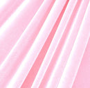 Velvet Stretch Fabric -  Pink  - Spandex Stretch Velvet Fabric 60'' Wide Sold By Yard