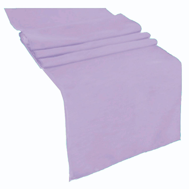 Table Runner ( Lavender ) Polyester 12x72 Inches Great Quality Tablecloth for all Occasions