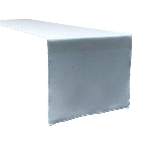 Table Runner ( Light Blue ) Polyester 12x72 Inches Great Quality Tablecloth for all Occasions
