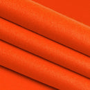 Flic Flac - 72" Wide Acrylic Felt Fabric - Neon Orange - Sheet For Projects Sold By The Yard