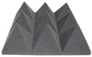 Acoustical Foam Panels Sound Studio Soundproofing 4"x 12"x 12" Acoustic Pyramid Foam 12 Pack
