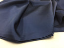 Stretch 60" Charmeuse Satin Fabric - NAVY BLUE - Super Soft Silky Satin Sold By The Yard
