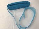 50 yards 2 Inches Turquoise Crinoline Horsehair Braid Trim-Wedding-Bridal-Nightgown-Prom-Decoration