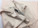 Silk Satin Charmeuse - Champagne - 2 Way Slight Stretch 58/60" Imitation Silk Satin Yard