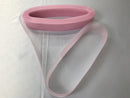 50 yards 2 Inches Pink Crinoline Horsehair Braid Trim-Wedding-Bridal-Nightgown-Prom-Decoration