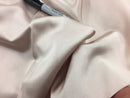 Silk Satin Charmeuse - Champagne - 2 Way Slight Stretch 58/60" Imitation Silk Satin Yard