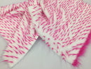 Faux Fur Fabric Two Tone Spikes Multi-Color Decoration Soft Furry Fabric -  60" Wide By The Yard