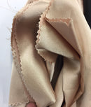 Stretch 60" Charmeuse Satin Fabric - KHAKI - Super Soft Silky Satin Sold By The Yard
