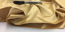Stretch 60" Charmeuse Satin Fabric - GOLD - Super Soft Silky Satin Sold By The Yard