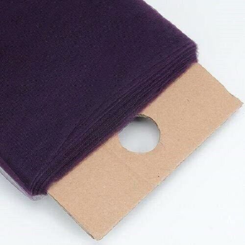 Tulle Bolt Fabric - Eggplant - 54" - 40 Yard 100% Polyester Fabric Tulle Fabric Bolt Roll