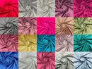 Crushed Velvet Fabric - 60''  Stretch Velvet Solid Fabric for Apparel, Craft, Sewing - By Yard