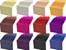 12" Sequins Table Runner - High Quality Shiny Sequin Fabric Table Runners (Pick Color & Size)